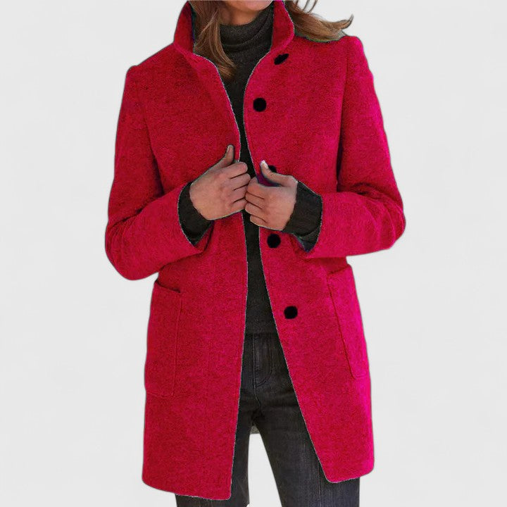 Pomeline™  – Un manteau classique en mélange de laine