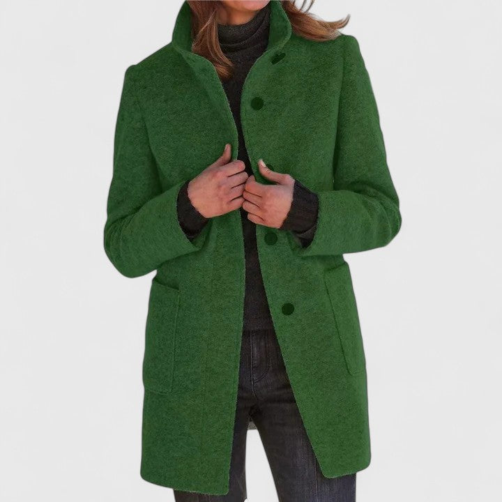 Pomeline™  – Un manteau classique en mélange de laine