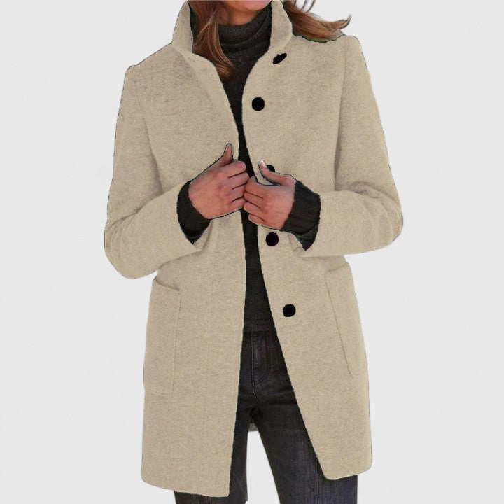 Pomeline™  – Un manteau classique en mélange de laine