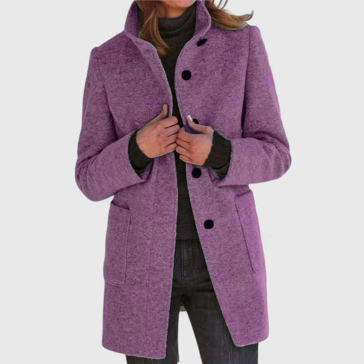 Pomeline™  – Un manteau classique en mélange de laine