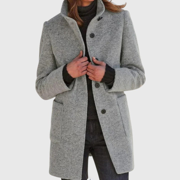 Pomeline™  – Un manteau classique en mélange de laine