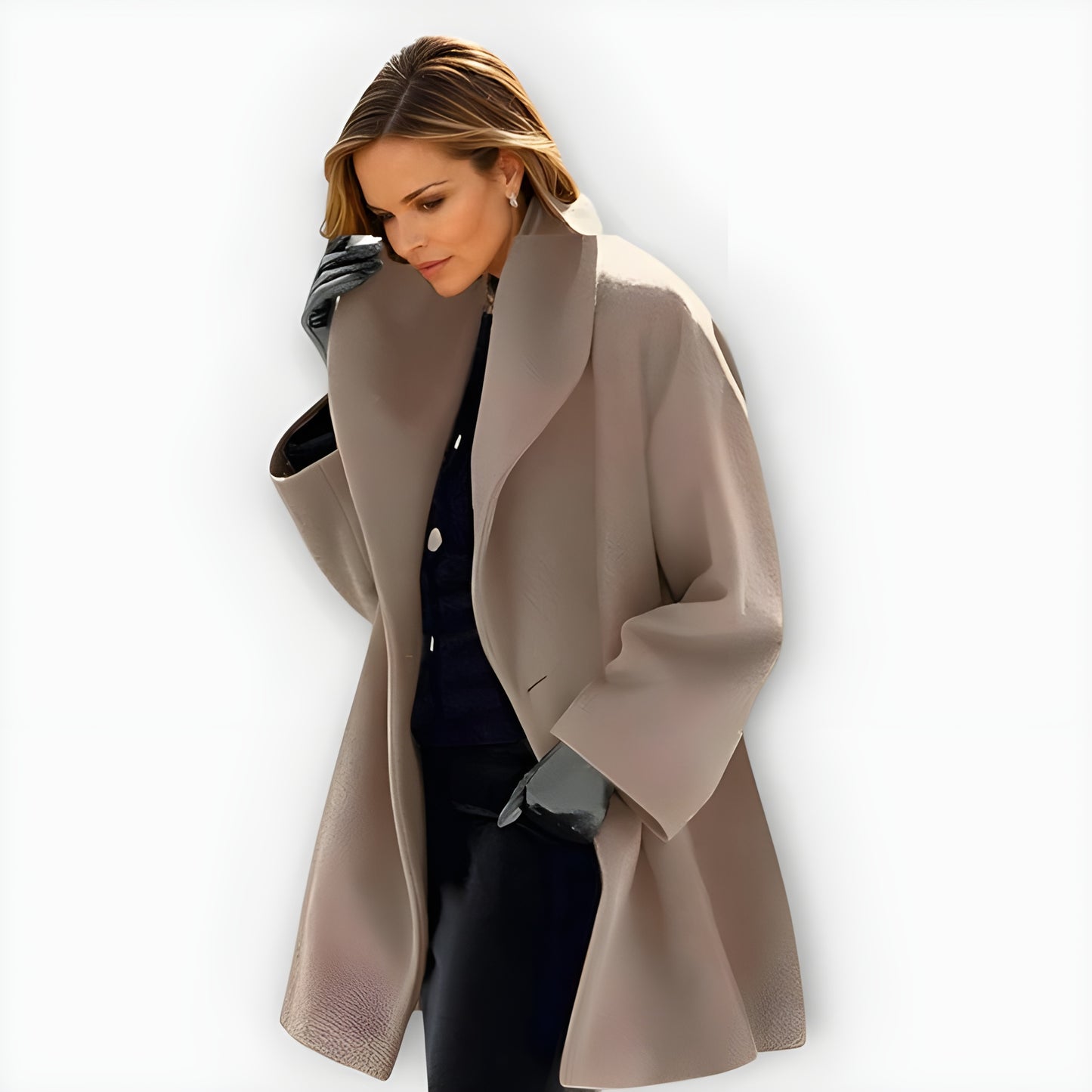 Juliette™ | Manteau en laine coupe-vent de qualité supérieure