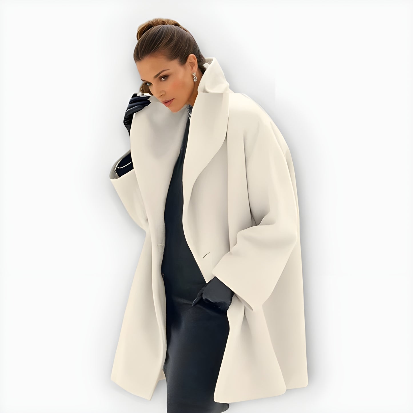 Juliette™ | Manteau en laine coupe-vent de qualité supérieure