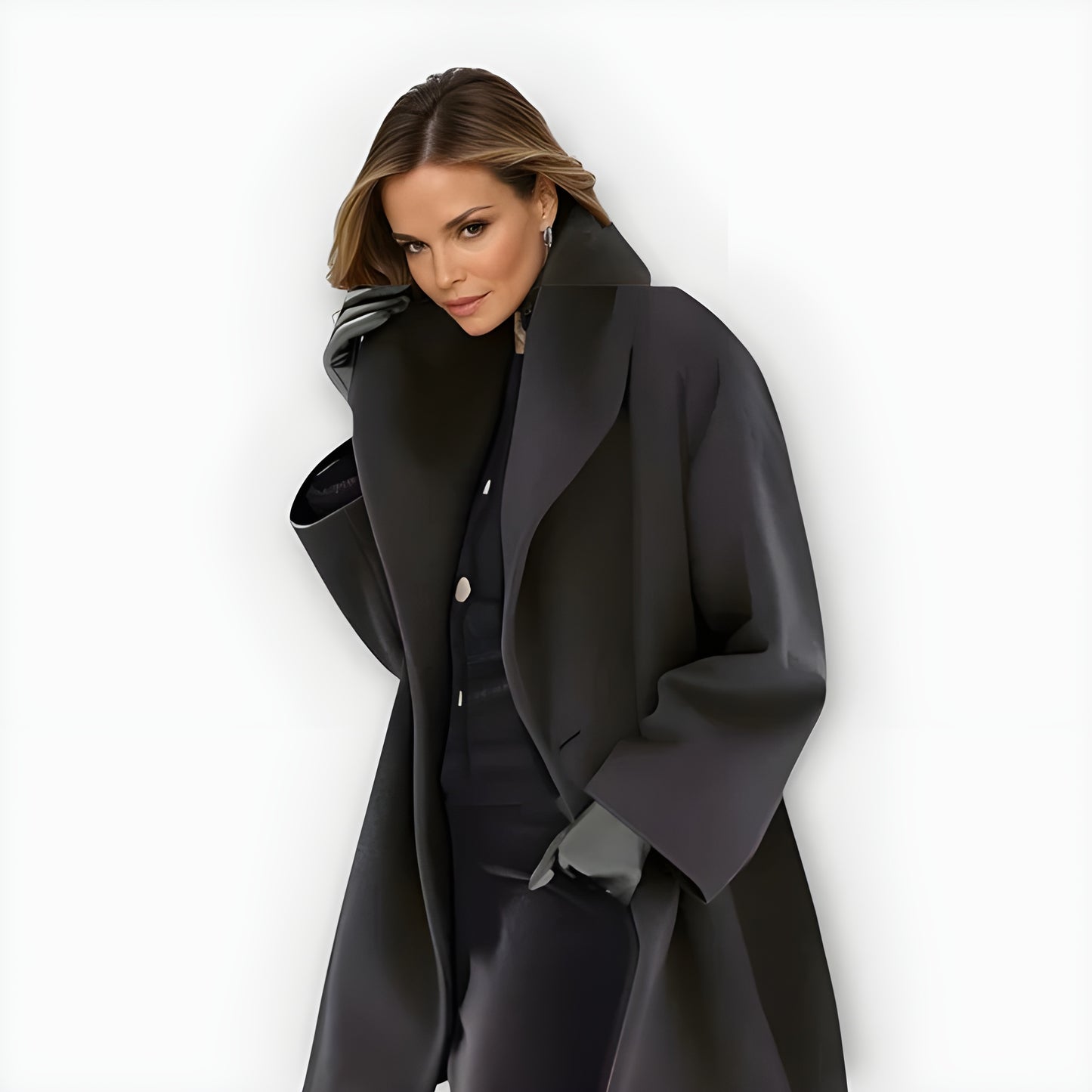 Juliette™ | Manteau en laine coupe-vent de qualité supérieure