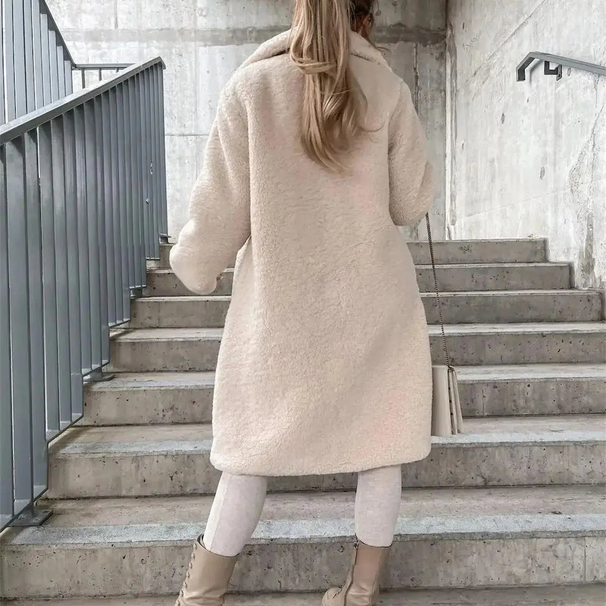 Aimée™ | Manteau teddy