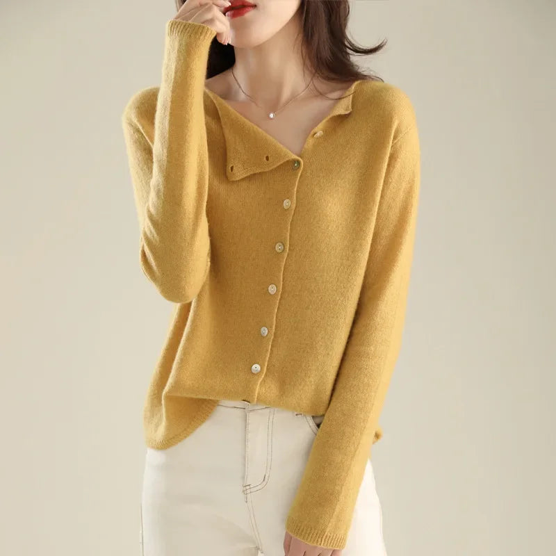 Camille™ | Cardigan en maille avec des boutons élégants