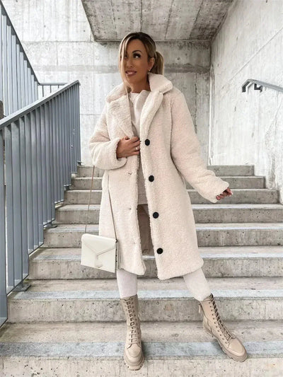 Aimée™ | Manteau teddy