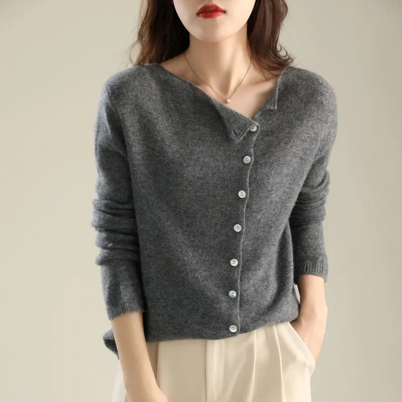 Camille™ | Cardigan en maille avec des boutons élégants