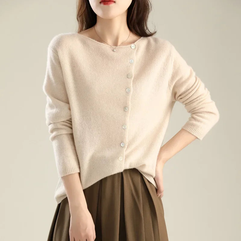 Camille™ | Cardigan en maille avec des boutons élégants