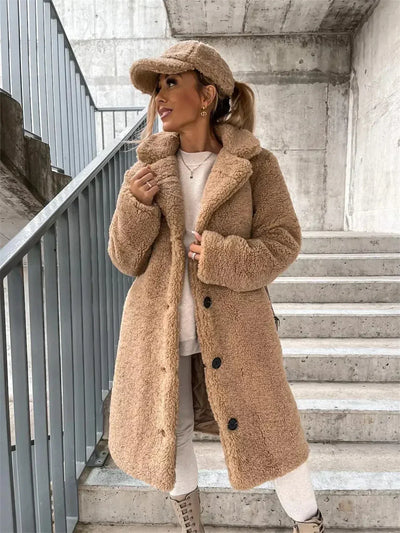 Aimée™ | Manteau teddy