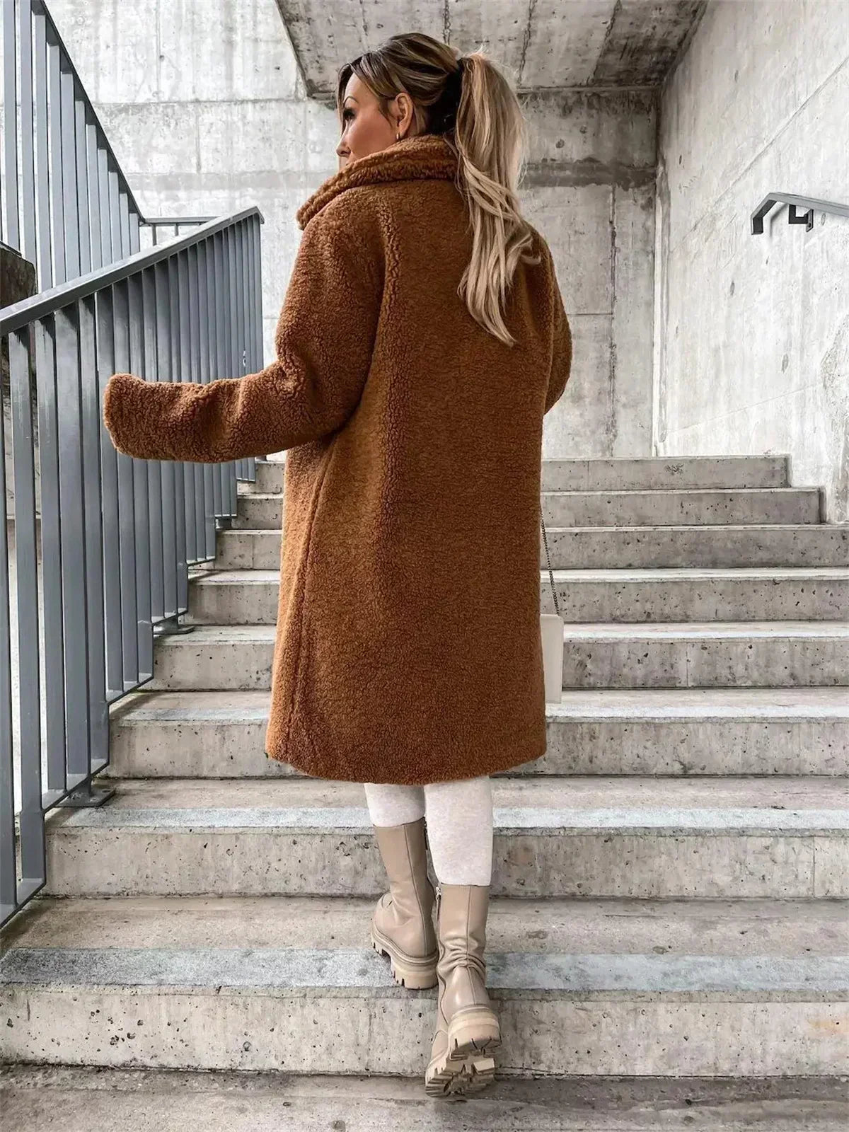Aimée™ | Manteau teddy