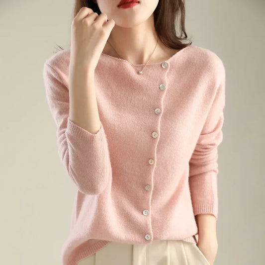 Camille™ | Cardigan en maille avec des boutons élégants
