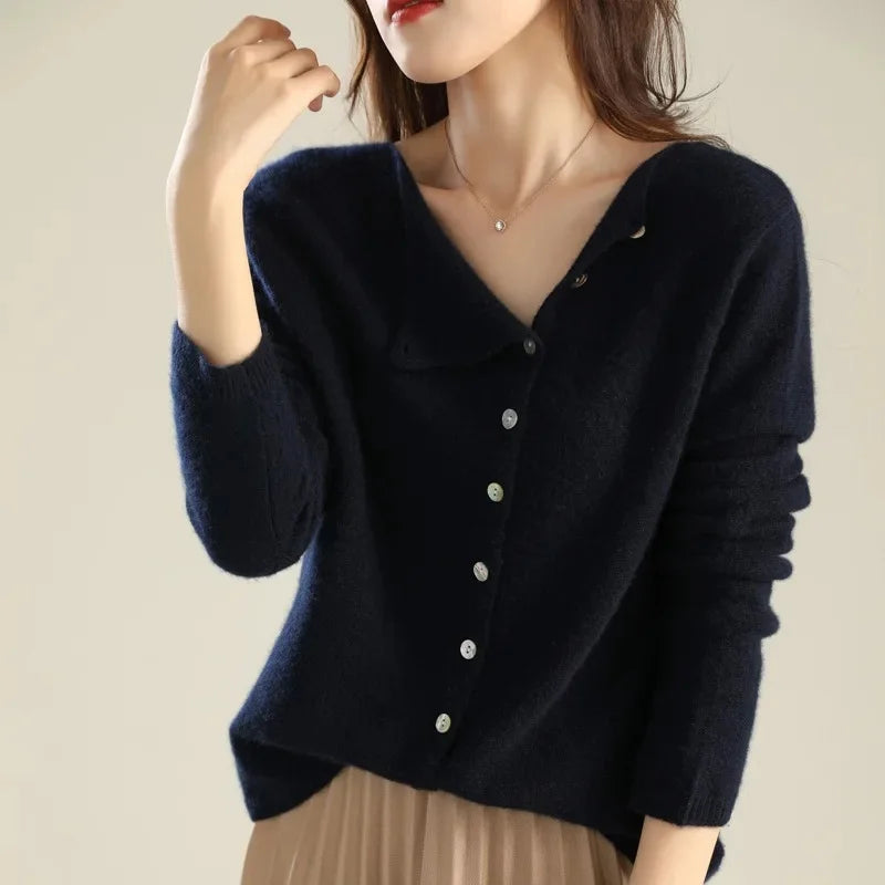 Camille™ | Cardigan en maille avec des boutons élégants