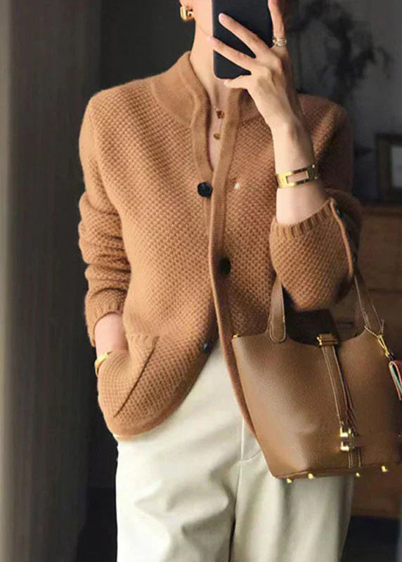 Feline™ – Cardigan en cachemire mélangé à boutons