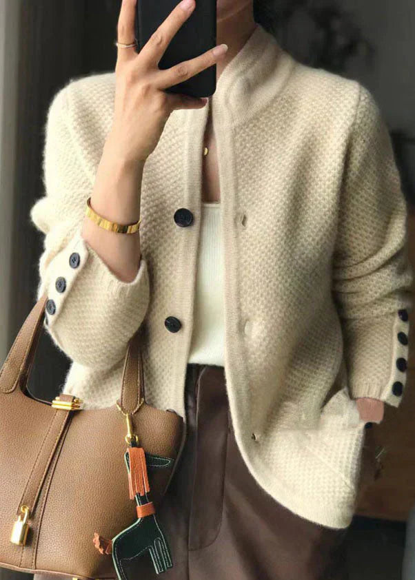 Feline™ – Cardigan en cachemire mélangé à boutons
