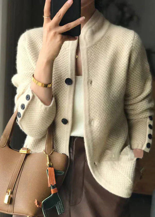 Feline™ – Cardigan en cachemire mélangé à boutons