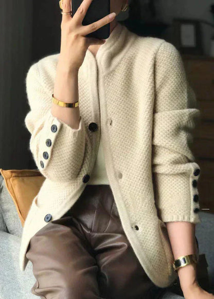 Feline™ – Cardigan en cachemire mélangé à boutons
